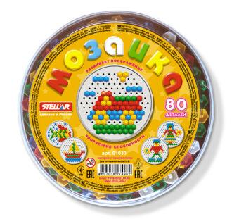 Мозаика 01401 (диаметр 13мм/80 деталей) (Г04)
