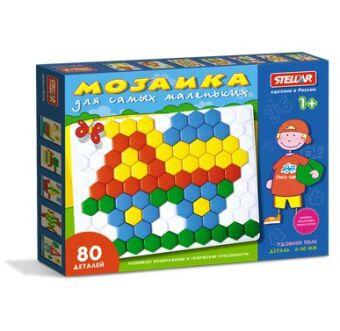 Мозаика диаметр 40 мм 80 деталей, 48*36*4 см (Г04)