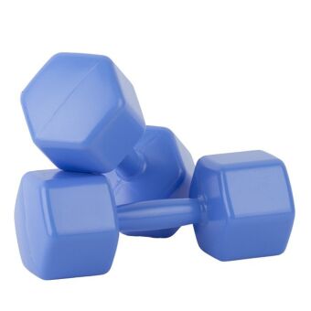 Гантели пластмассовые 0,5кг (2 шт.) (В03)