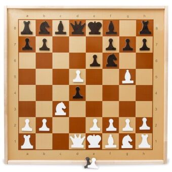 Шахматы демонстрационные магнитные, 73*73*3,5 см. (З08)