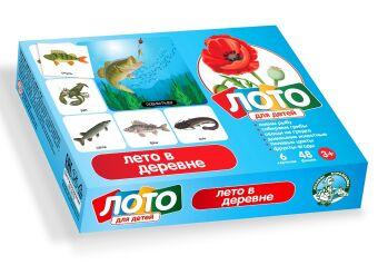 Лото детское "Лето в деревне" (малое) (З08)