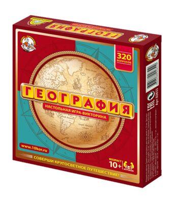 Игра настольная "Викторина География" (З08)