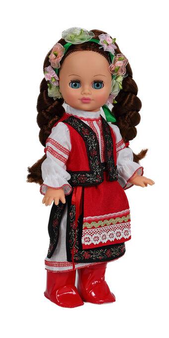 Кукла Элла в украинском костюме. Весна. 35 см. Озвученная*