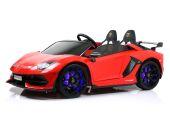 Детский электромобиль Lamborghini Aventador SVJ (A111MP) красный