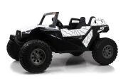 Детский электромобиль A707AA LUX 4WD белый Spider