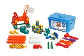 Конструктор механический Junior Engineer (79 деталей) в большом контейнере (П15)