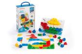 Мозаика Гигант 39мм Superpegs Mini (32 элемента, 4 картинки) в чемоданчике (П15)